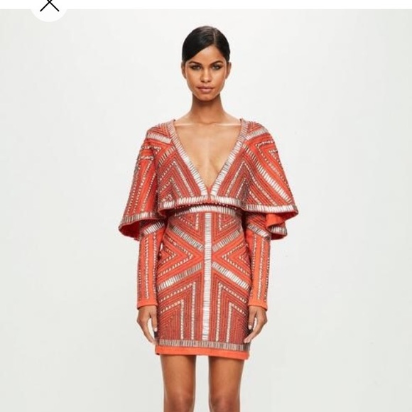 embellished kimono dress